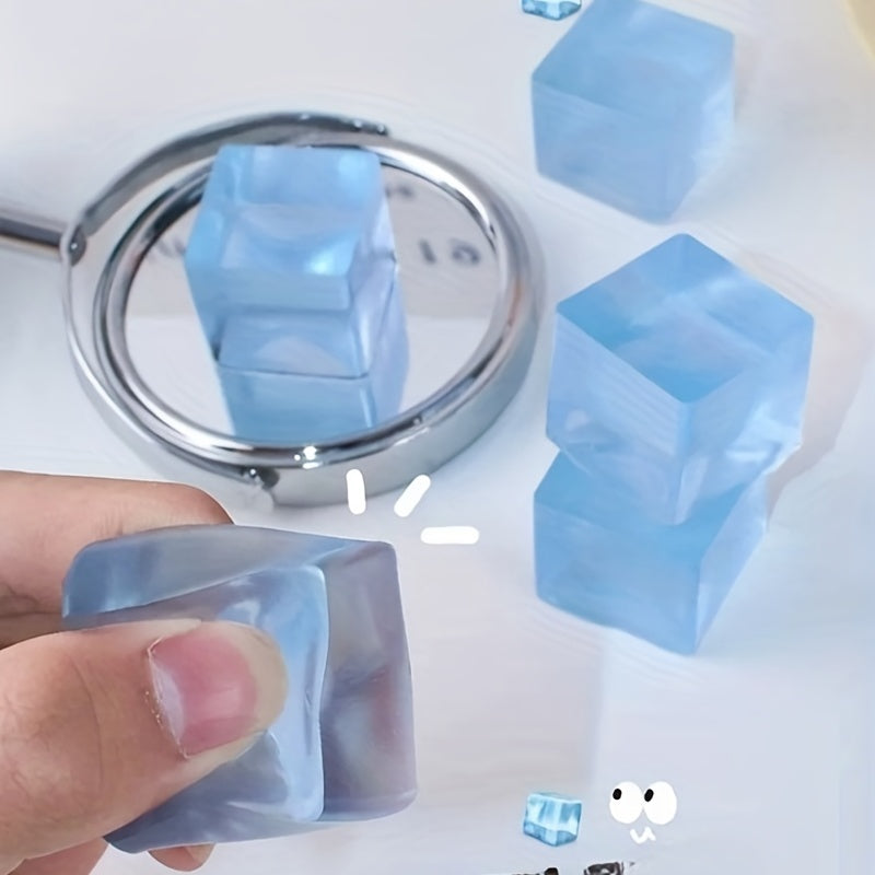 Stress Relief Ice Cube Squishy Toys