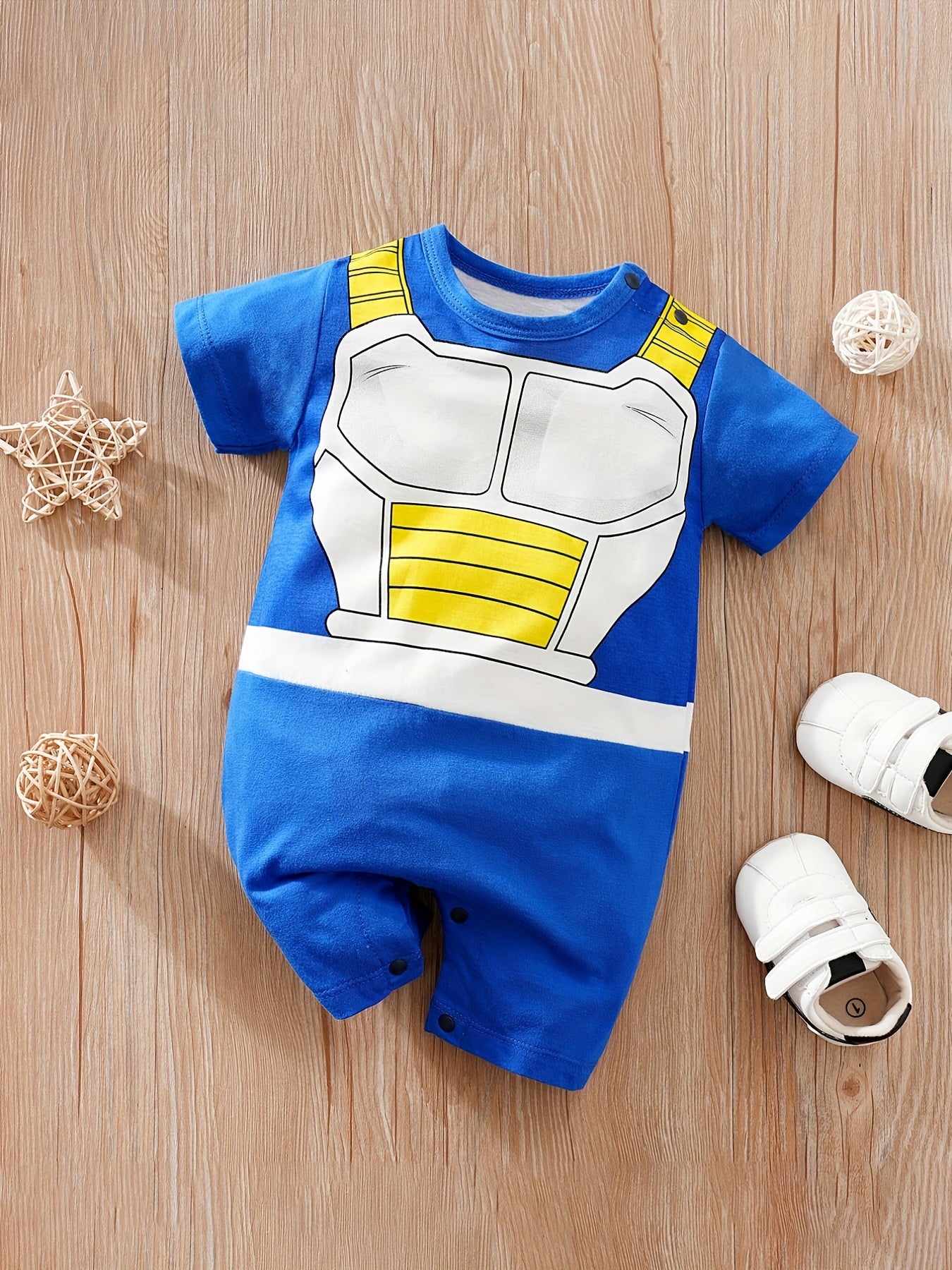 Newborn Baby Anime Long Sleeve Rompers Costume Jumpsuit