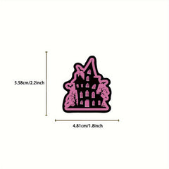 Gothic Halloween Witchy Stickers Decals for Laptop Skateboard Waterproof 50 Pack