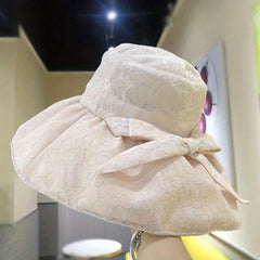 Lace Bucket Hat UV Protection Beach Hats Women