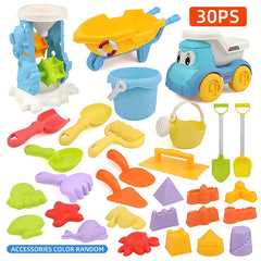 30pc Beach & Snow Toy Set for Creative Sand and Snow Activities