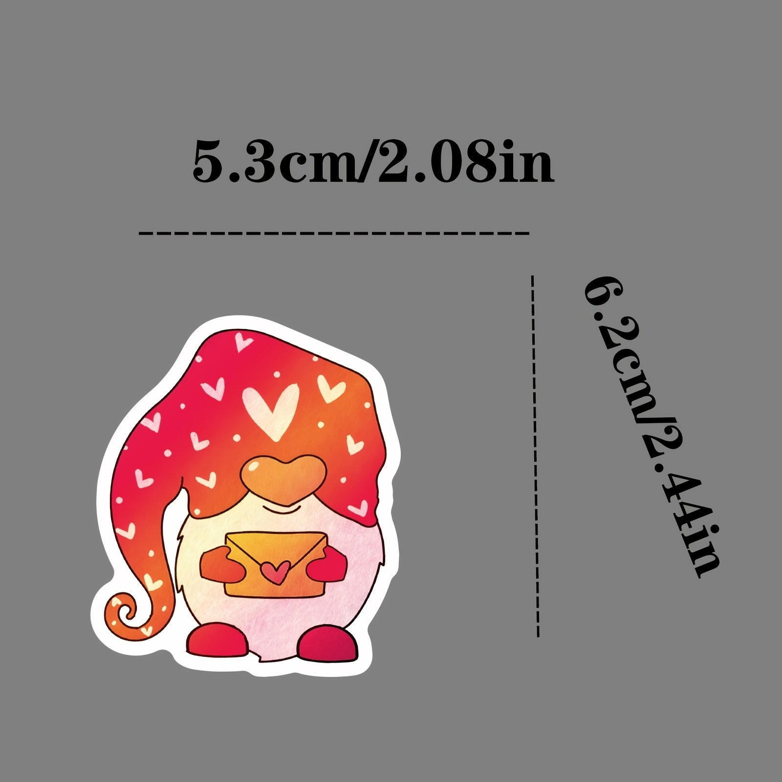 50 Romantic Vinyl Stickers Waterproof for Laptops Water Bottles