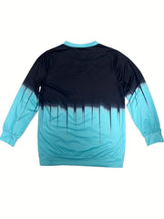 V Neck Pullover Sweatshirt Casual Long Sleeve for Women