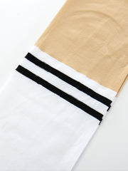 Girls Striped Splicing Pantyhose Stretch Tights Leggings Stockings