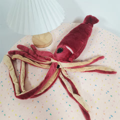 Realistic Giant Squid Plush Toy Soft Polyester Stuffed Doll Kids Gift
