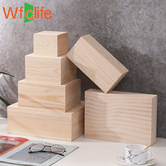 1pc Stackable Bamboo Drawer Makeup Organizer