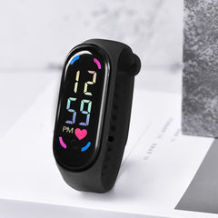 Kids Cartoon Love Sports Bracelet Touch Screen Electronic Watch