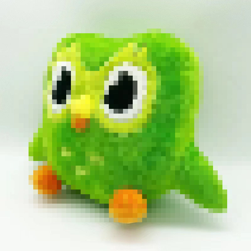 Big Eye Bluebird Cartoon Animal Doll Couple Gift