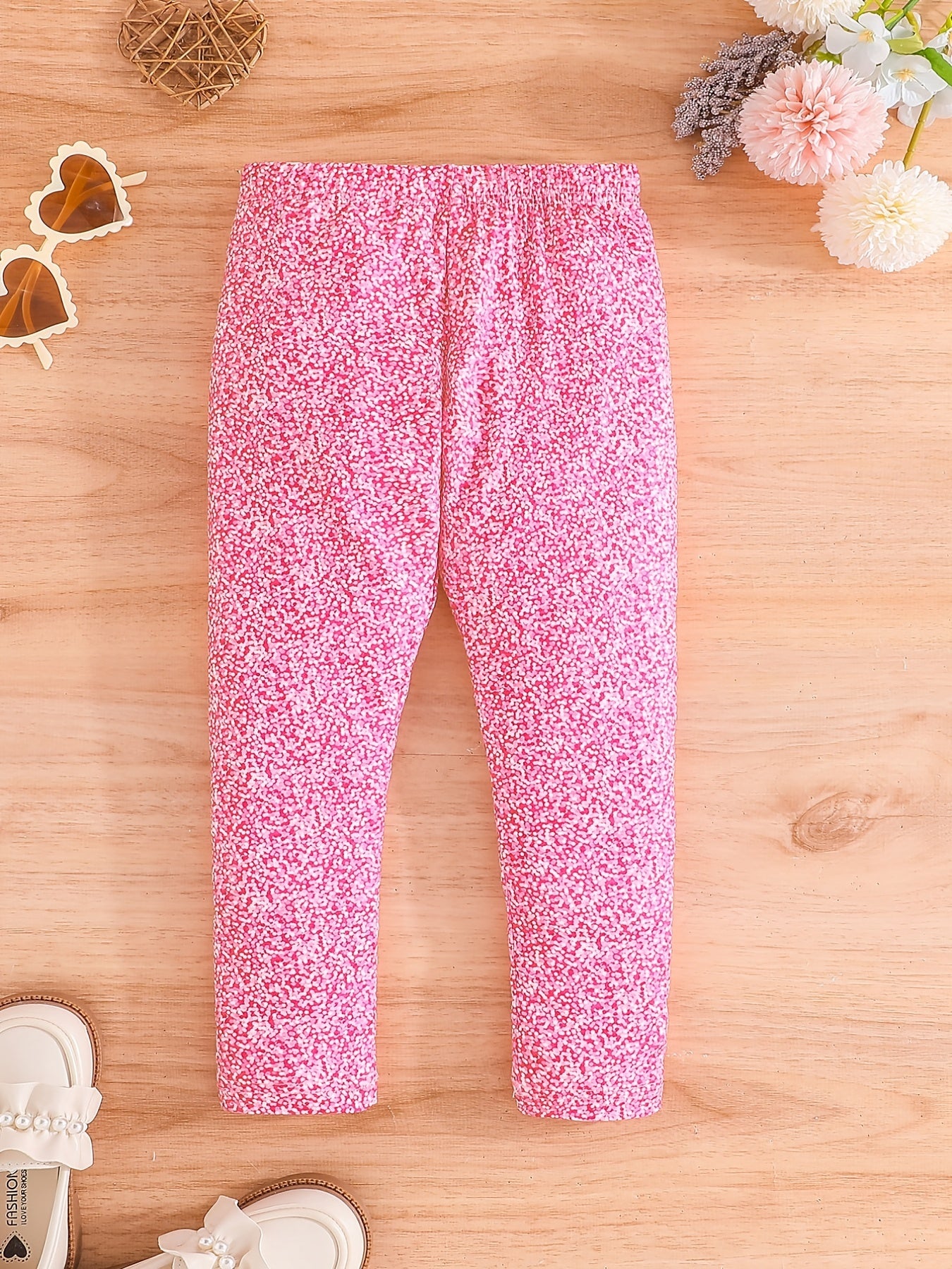 3pcs Girls' Dalmatian Leggings Stretch Casual Pants Spring Autumn