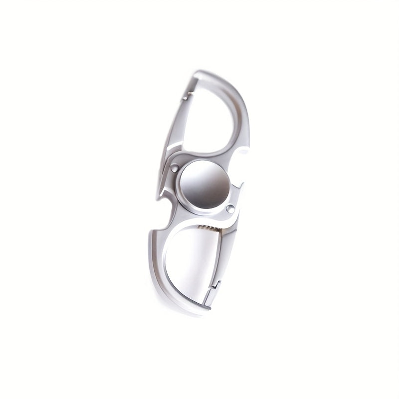 Metal Keychain Fingertip Gyroscope Spinner Non Sharp Functional Toy