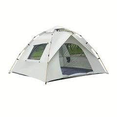 Outdoor Camping Tent 2 Doors 2 Windows Sun Protection Top Cover