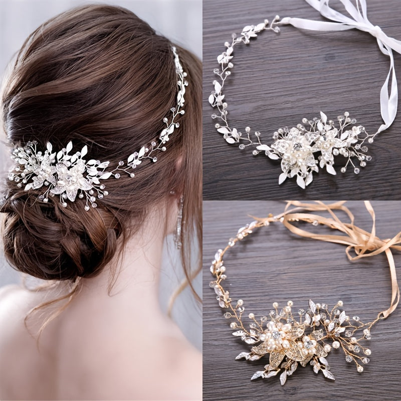 Bridal Pearl Comb Hair Vine Wedding Pearl Comb Hair Comb