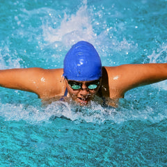 Silicone Swimming Caps for Kids & Adults