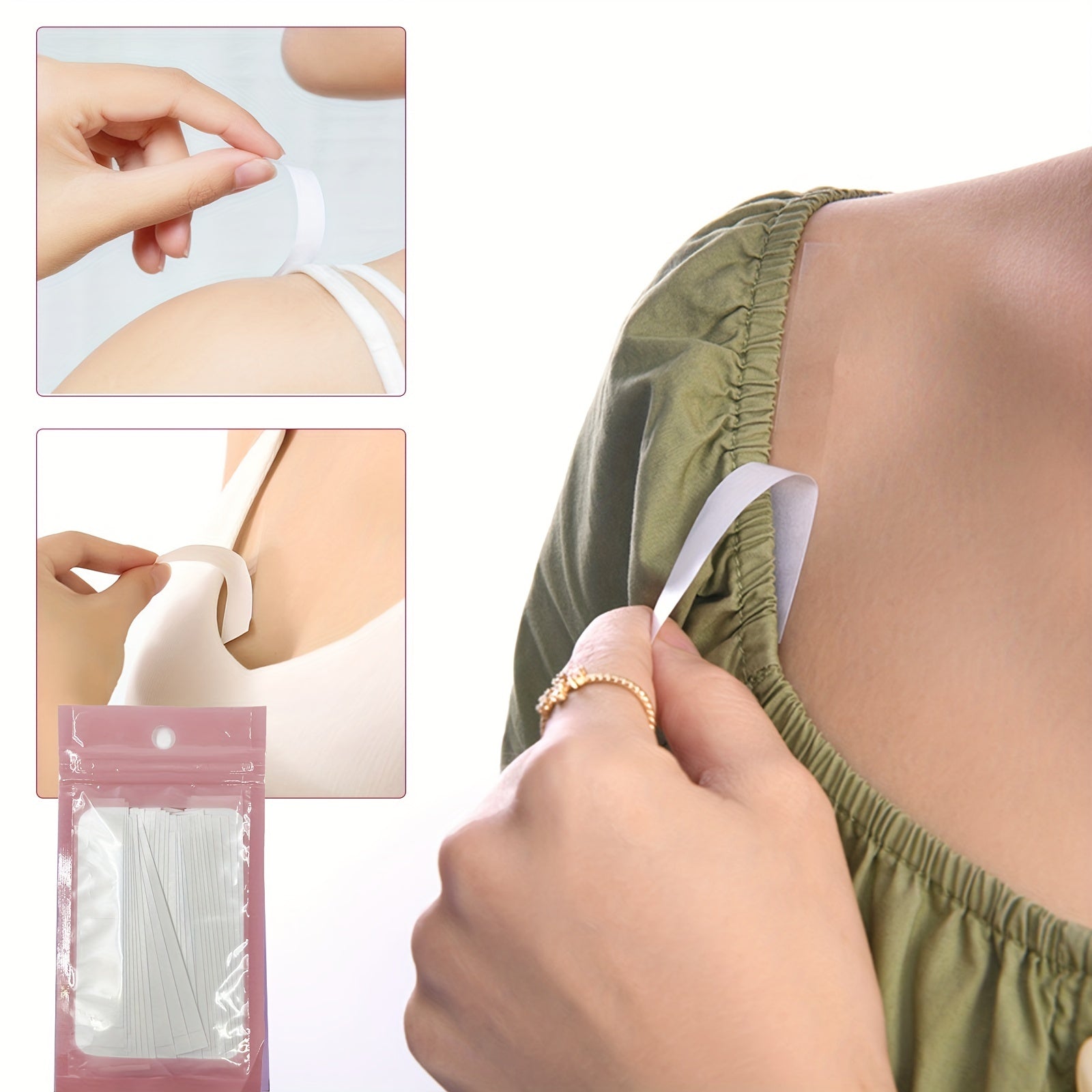 Double Sided Adhesive Clothing Tape Clear Tape