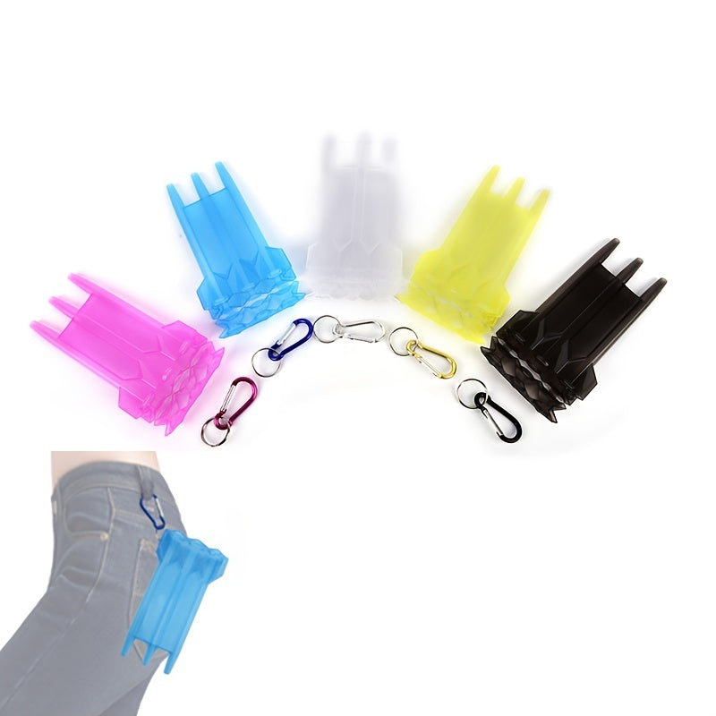Portable Dart Storage Box with Keychain