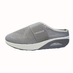 Women's Air Cushion Mesh Sandals Platform Slippers Lightweight Walking Shoes