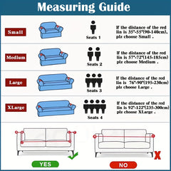 Geometric Sofa Slipcover Non-slip Furniture Protector