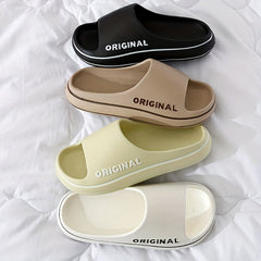 Men's Casual Lightweight Slides Non Slip Slippers