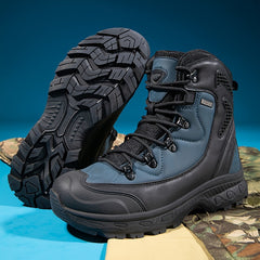 Men's High Top Hiking Boots Non Slip Durable Shoes for Outdoor Activities