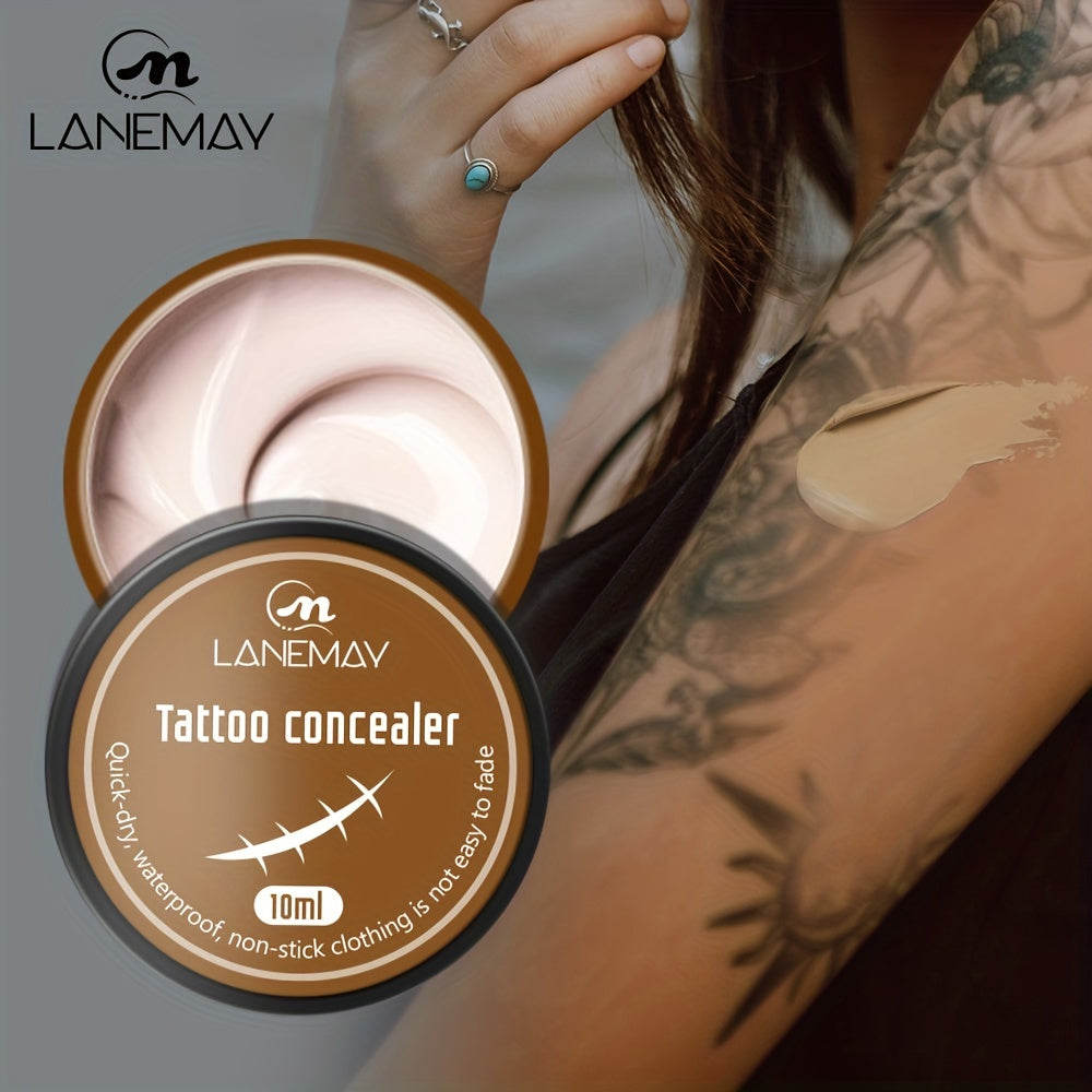 Tattoo Cover Concealer Cream for Scars Blemishes Dark Spots Birthmarks