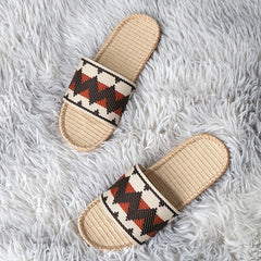Women's Chevron Slide Shoes Lightweight Absorption Shoes