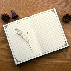A5 Vintage Notebook Classic Thickened Notepad Student Diary 100 Sheets