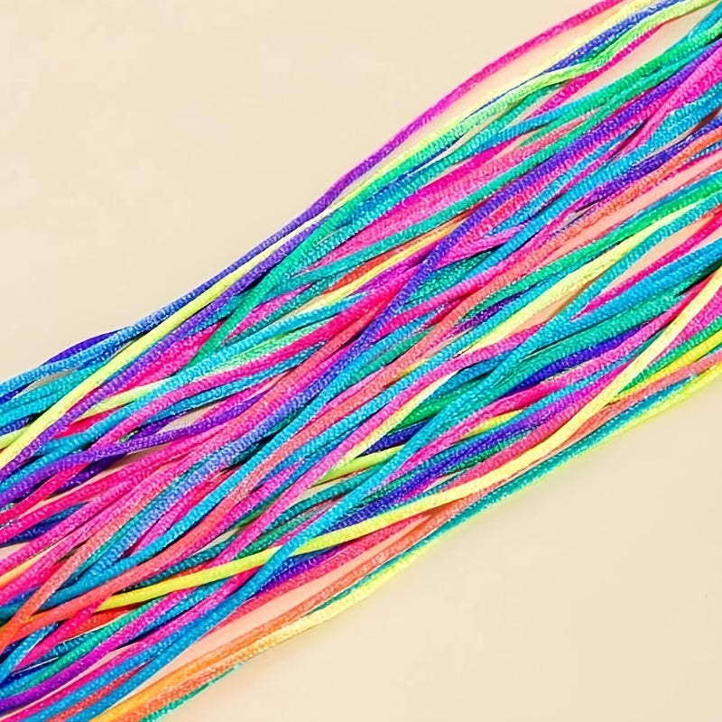 30pcs Colorful Hair Rope for Girls Party Performance