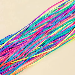 30pcs Colorful Hair Rope for Girls Party Performance