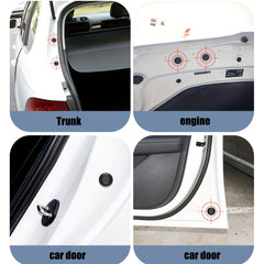 8pcs Car Door Buffer Silicone Pad Shockproof Anti Collision Anti Scratch