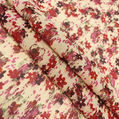 1yd Comfortable & Breathable Chiffon Fabric DIY Clothing Pants Dress Fabric