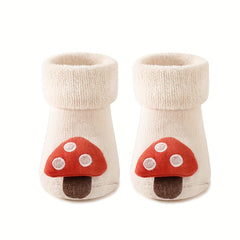 Baby Boy's Cartoon Animal Pattern Non-slip Sports Socks