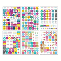 Monthly Weekly Calendar Planner Stickers
