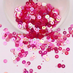 2000pcs 4mm Austrian Sequin DIY Embroidery Sequin Wedding Decor