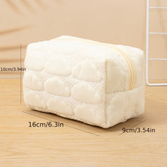 Cloud Pattern Makeup Bag Soft and Portable for Travel and Organization