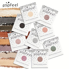 Monochrome Earth Tone Eyeshadow Powder for Halloween & Stage Makeup