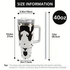 Colorful Stainless Steel Ice Tumbler with Straw for Outdoor Travel