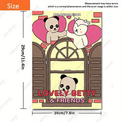 Deluxe Betty and Friends Coloring Book for Adults - 22 Thickened Pages