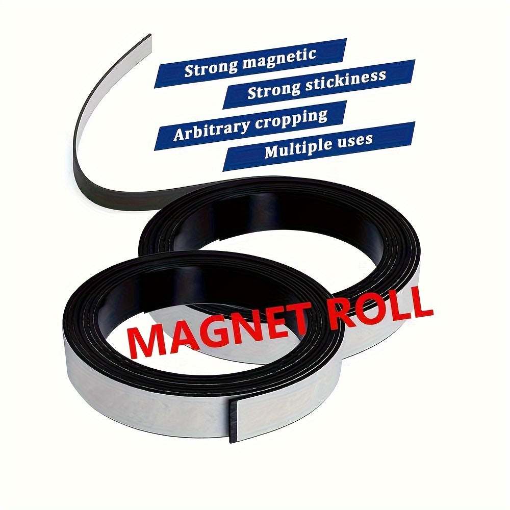 1pc Magnetic Tape 3 3 Feet Magnet Tape Roll 3 5'' Wide X 3 3 Ft Long X 1 5mm