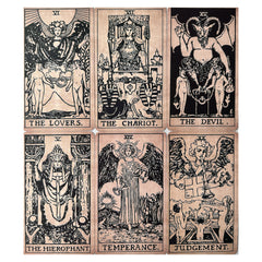 Outdoor Entertainment Tarot Deck & Retro Board Game Set