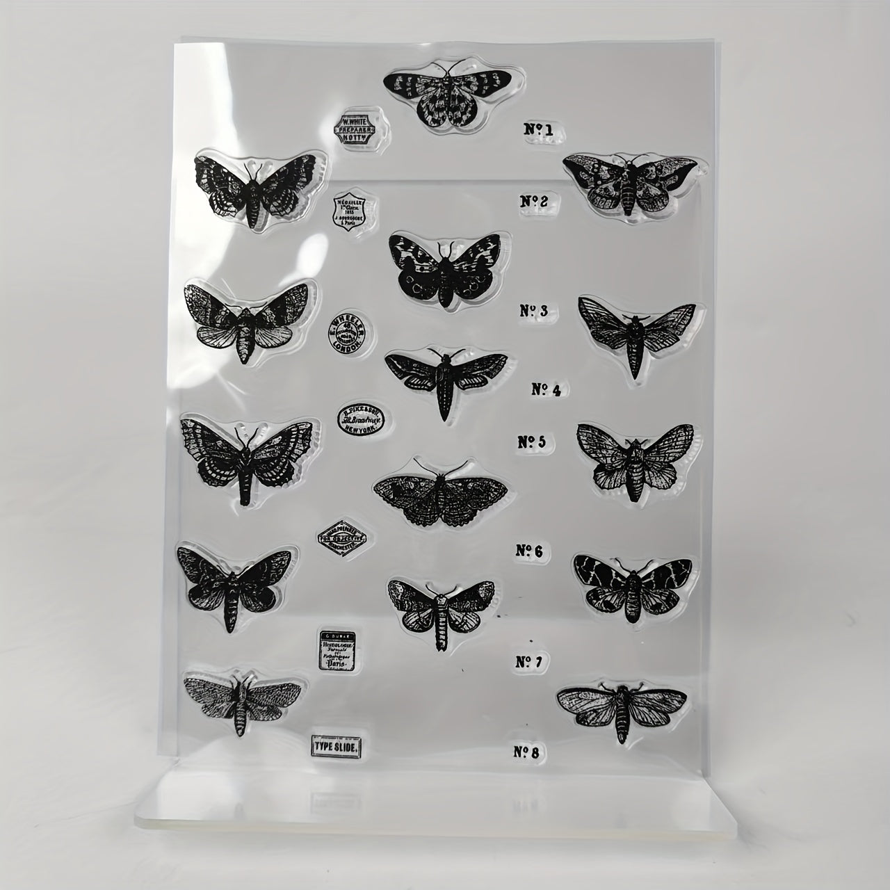 Butterfly Clear Stamps Scrapbooking Decor DIY Greeting Card