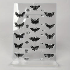 Butterfly Clear Stamps Scrapbooking Decor DIY Greeting Card