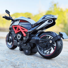 Plastic Alloy Motorcycle Racing Model Car Ornament Birthday Gift
