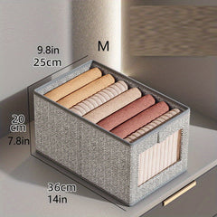 Foldable Clear View Storage Box for Shirts Sweaters