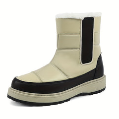 Plush Inner Warm Chelsea Boots Waterproof Snow Boots