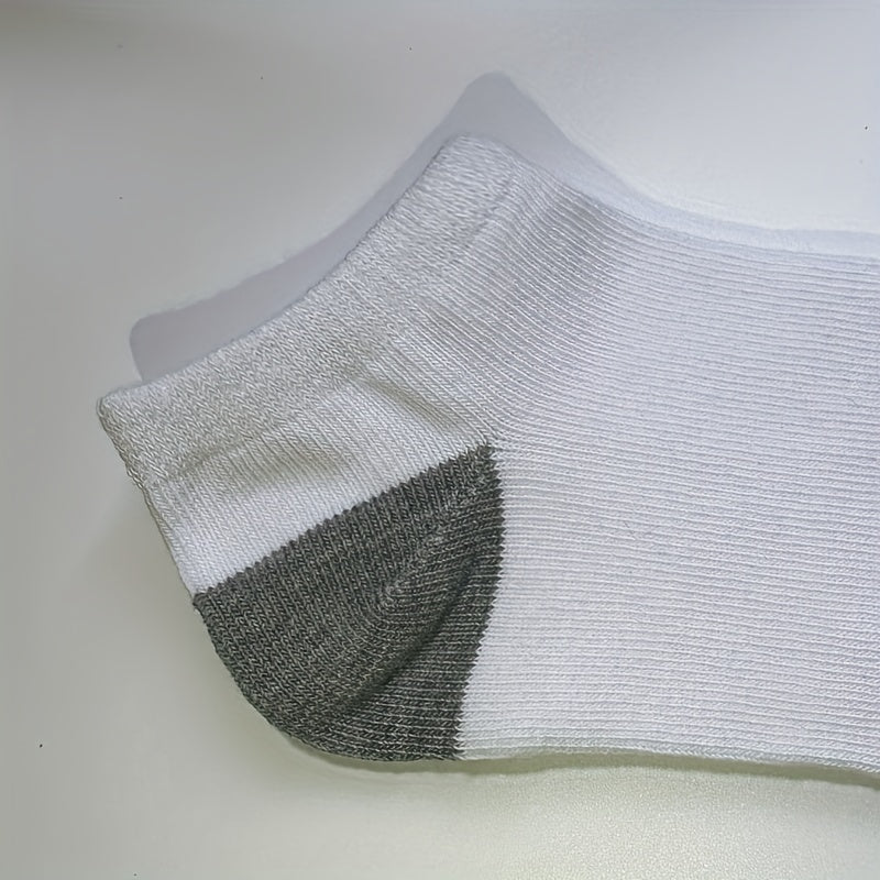 30 Pairs Kids Cotton Socks Breathable Low Cut Ankle Socks