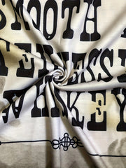 Men's Letter Print Sports T-shirt Round Neck Tee Shirt For Summer