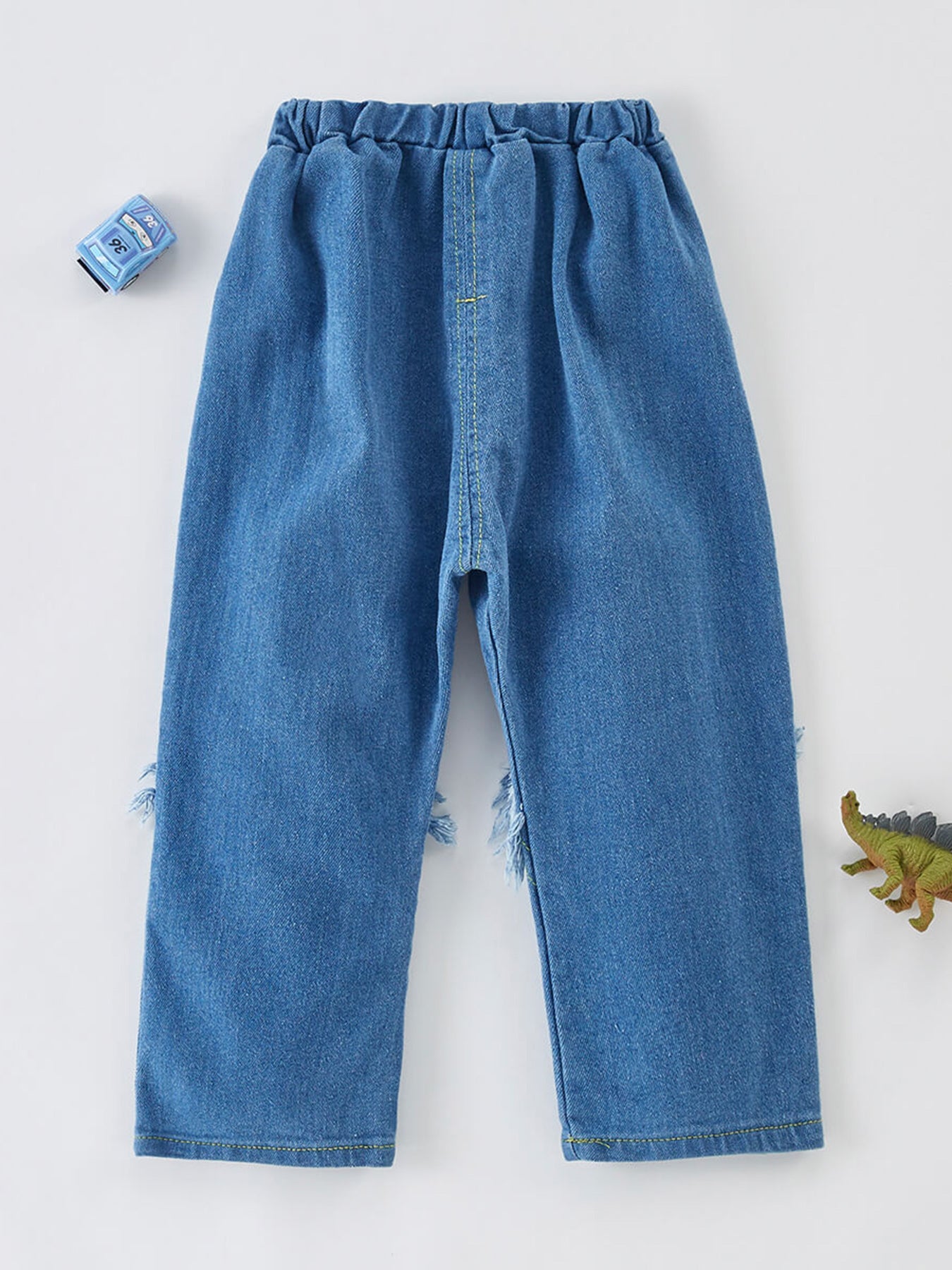Baby Boy Dog Wide Leg Jeans