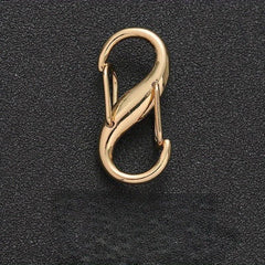 Adjustable Metal Buckle Bag Chain Shortener Strap Clasps DIY Connector
