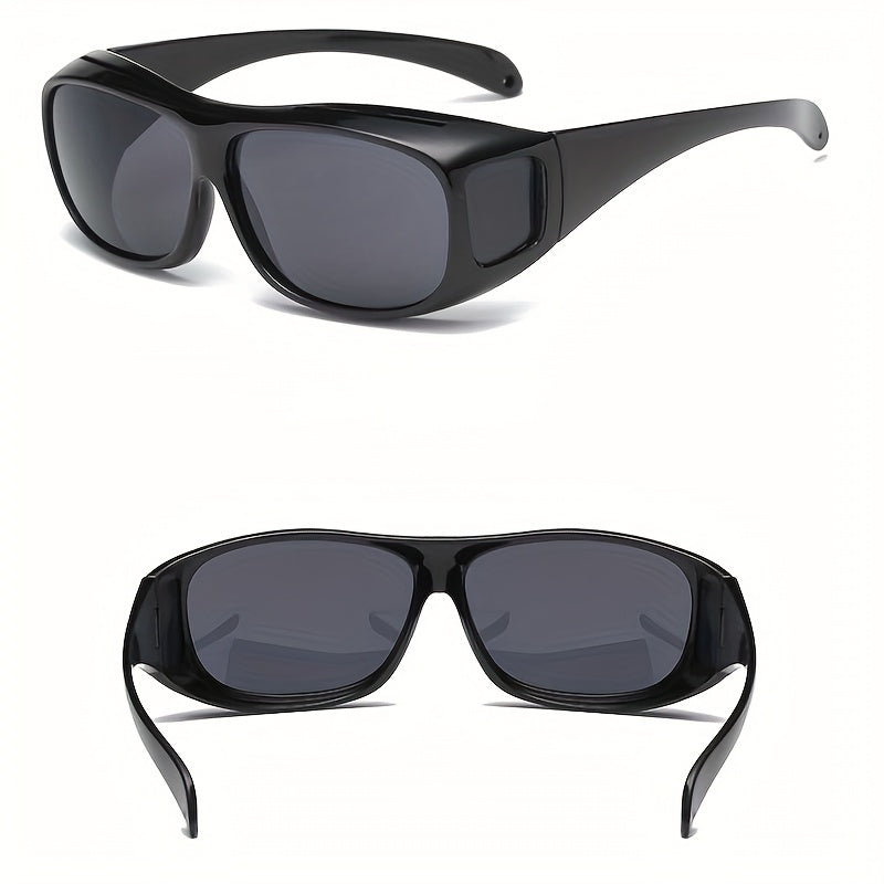 Men's Sports Sunglasses Sandproof Windproof Night Vision Driving Glasses