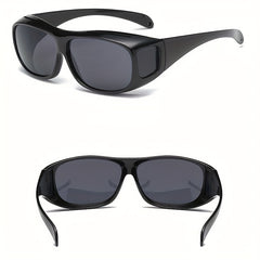 Men's Sports Sunglasses Sandproof Windproof Night Vision Driving Glasses